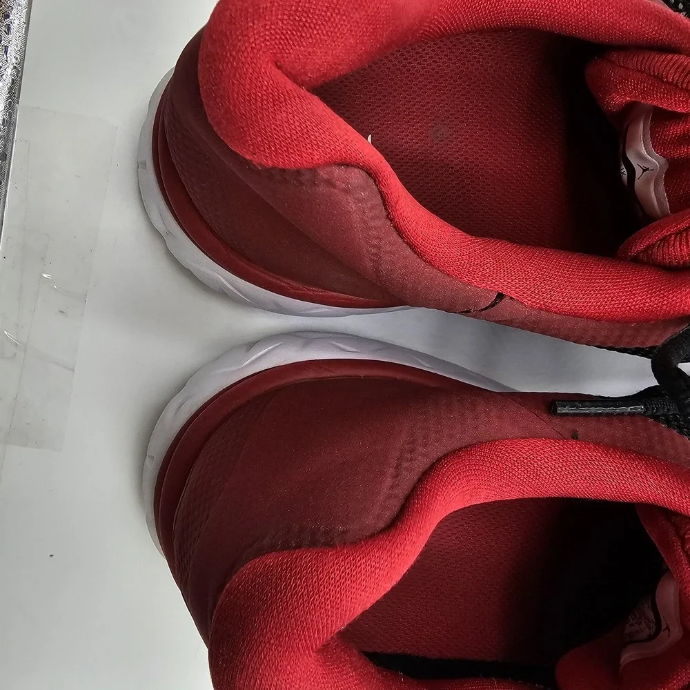 Jordan Shoes Mens Size 11 Red Black Mesh Low‎ Top Running Sneakers 715572-601
